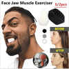 1/2pcs Jaw exerciser Jawline  trainer exercise ball  chew ball workout muscle